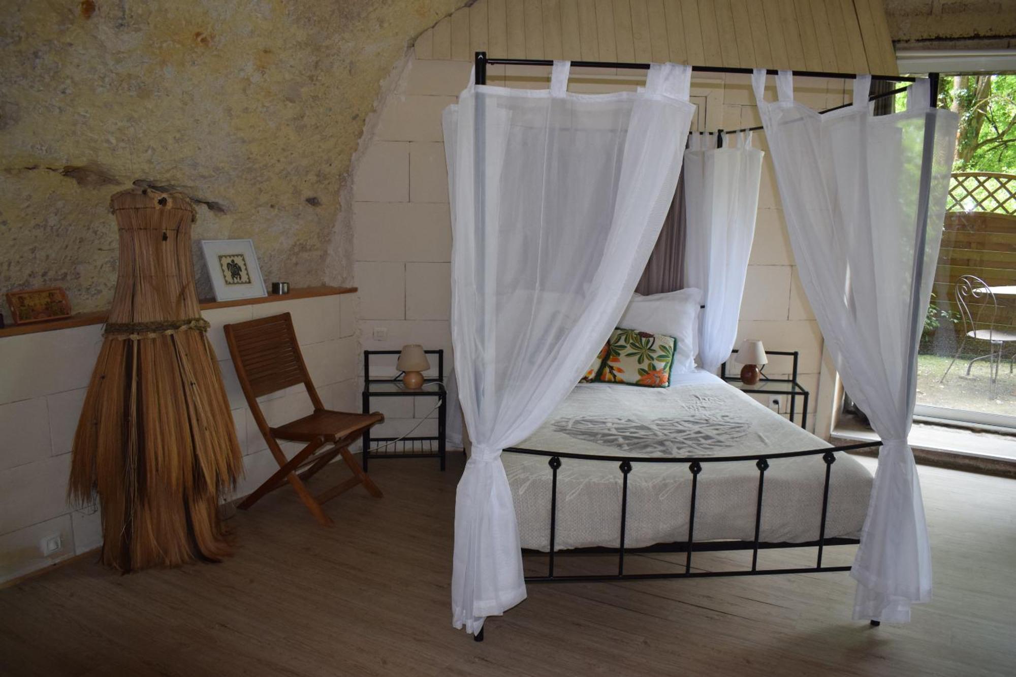 أمبُواز Chambres D'Hotes Troglodytes Le Clos De L'Hermitage الغرفة الصورة