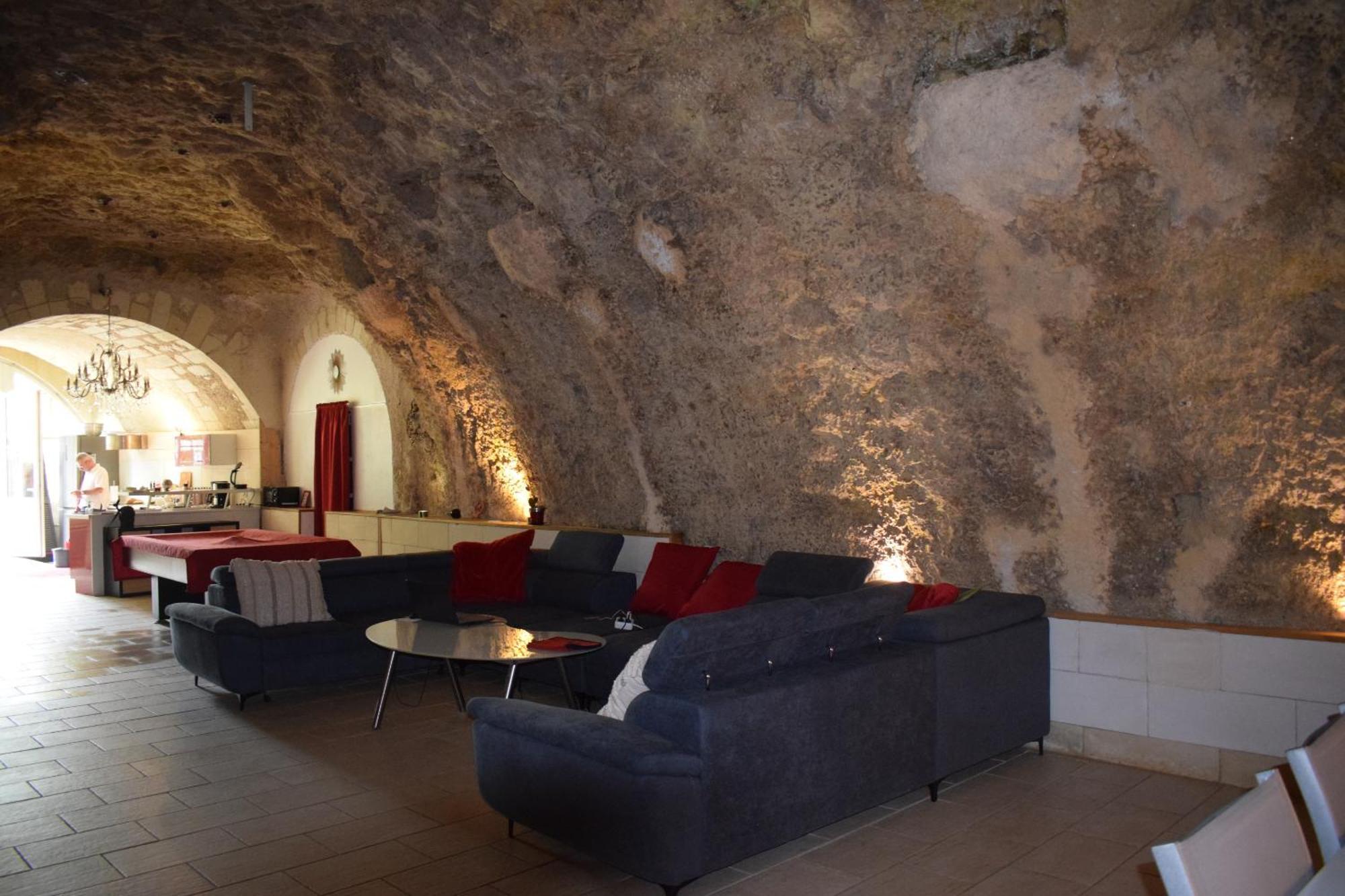 أمبُواز Chambres D'Hotes Troglodytes Le Clos De L'Hermitage الغرفة الصورة